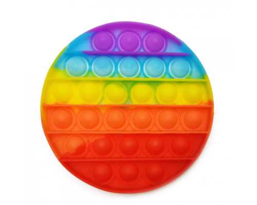 Игрушка-антистресс "POP-IT" PPT-C(Multicolor) Круг Радужный