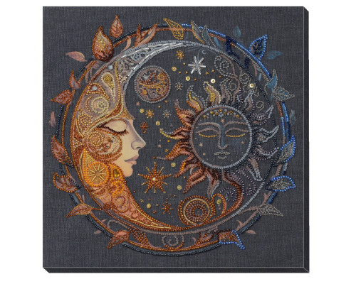 Набір для вишивання бісером "В полоні ночі" AB-896 25,5х25,2 см