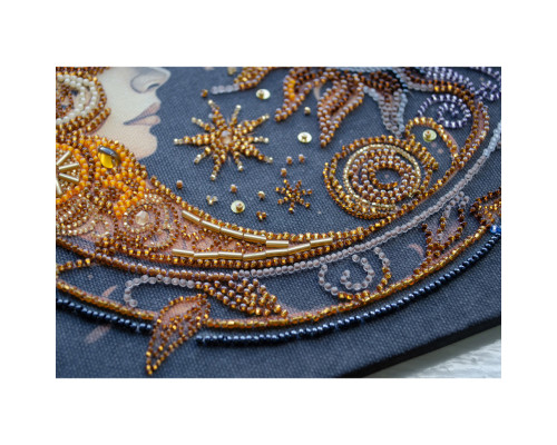 Набір для вишивання бісером "В полоні ночі" AB-896 25,5х25,2 см