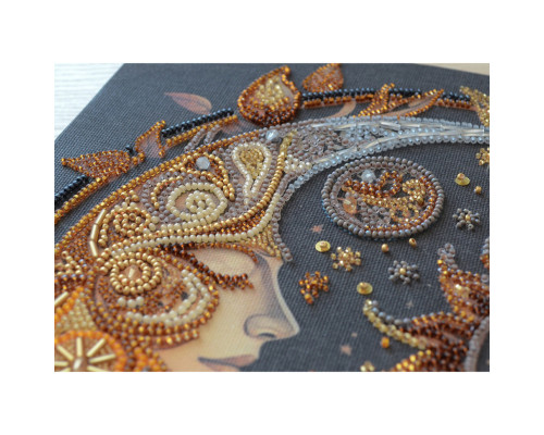 Набір для вишивання бісером "В полоні ночі" AB-896 25,5х25,2 см