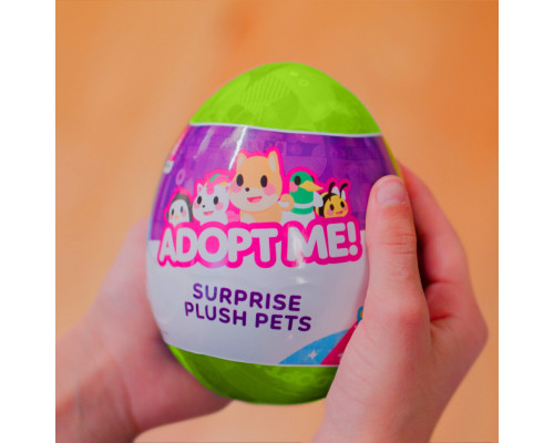 М'яка іграшка-сюрприз у яйці Кумедні звірятка Adopt ME! AME0020 в асортименті