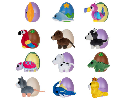 М'яка іграшка-сюрприз у яйці Кумедні звірятка Adopt ME! AME0020 в асортименті
