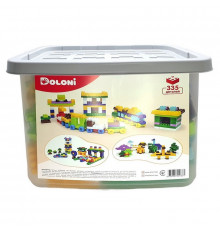 Дитячий блочний конструктор 013999/01 у пластиковому боксі, 335 деталей