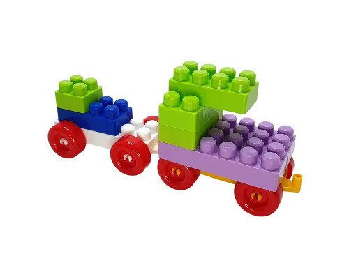 Дитячий блочний конструктор 013999/01 у пластиковому боксі, 335 деталей