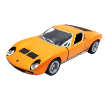 Колекційна машинка "Lamborghini Miura P400 SV" KT5390W(Orange) масштаб 1:42