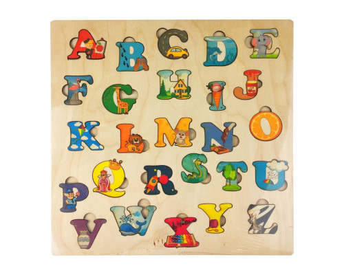 Азбука английского языка 172094 деревянная
