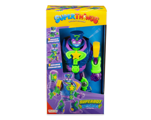 Игровой набор Супербот Энигма Superthings S PSTSP116IN30 робот, казум-кид, фигурка