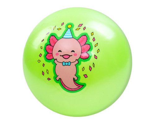 М'яч дитячий "Аксолотль" MS 3736(Green) 9 дюймів, 60 грам
