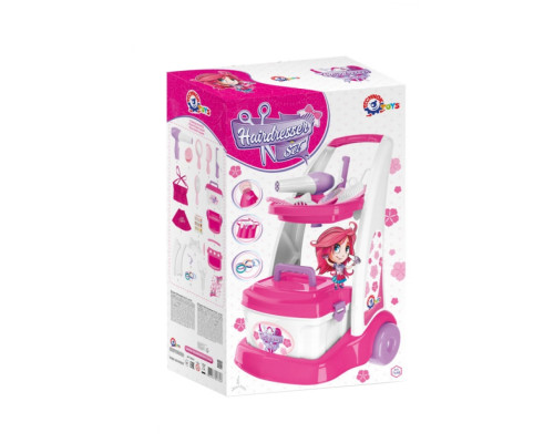 Дитячий ігровий набір "Перукар" 9314TXK візок, саквояж, аксесуари