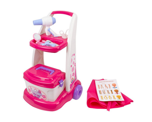 Дитячий ігровий набір "Перукар" 9314TXK візок, саквояж, аксесуари