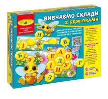 Детская игра "Изучаем слоги с пчелками" 82616 на укр. языке