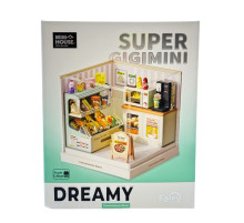 Конструктор-румбокс Цілодобовий магазин Mini House 8033-MH серії "Інтер'єр Міні"