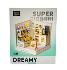 Конструктор-румбокс Цілодобовий магазин Mini House 8033-MH серії "Інтер'єр Міні"