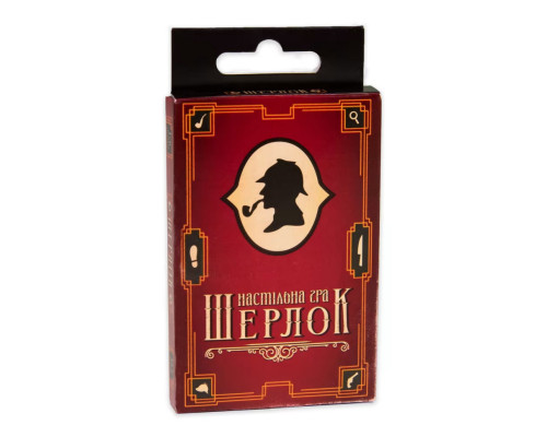 Карткова настільна гра «Шерлок» 30338 українською мовою 36 карток