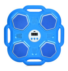 Настінний боксерський тренажер-мішень MS 4651(Blue) 2 боксерські рукавички