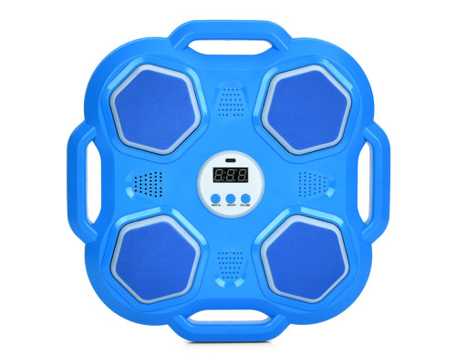 Настінний боксерський тренажер-мішень MS 4651(Blue) 2 боксерські рукавички