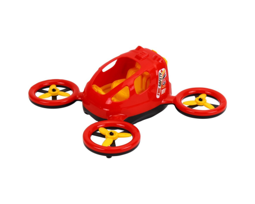 Дитяча іграшка "Квадрокоптер" ТехноК 7969TXK на коліщатках  Червоний