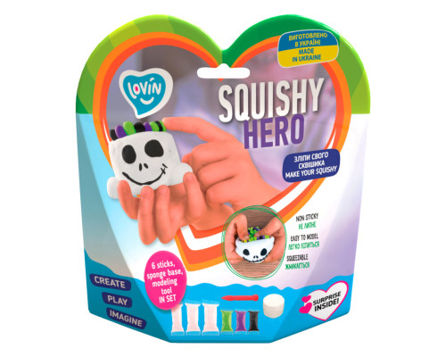 Набір для ліплення з повітряним пластиліном Squishy Scary Ghost ТМ Lovin 70126