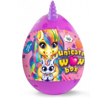 Набор для творчества в яйце "Unicorn WOW Box" UWB-01-01U для девочек Фиолетовый