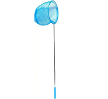 Сачок для бабочек с телескопической ручкой Y8436(Blue) 85 см, D20 см