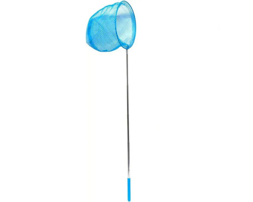 Сачок для бабочек с телескопической ручкой Y8436(Blue) 85 см, D20 см
