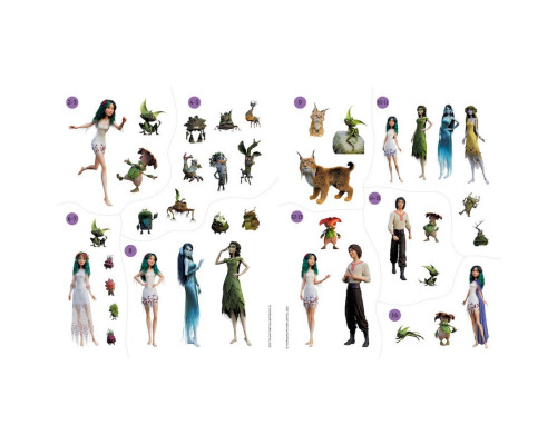 Книжка с наклейками "Загадки Магического Леса" 1026005 Мавка