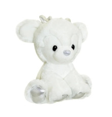 Детская мягконабивная игрушка "Олененок" Aurora 220492C белый, 20 см