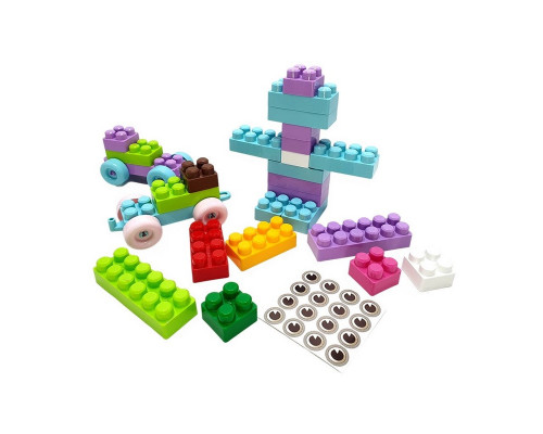 Детский блочный конструктор "Набор для девочек" 013999/02, 343 детали