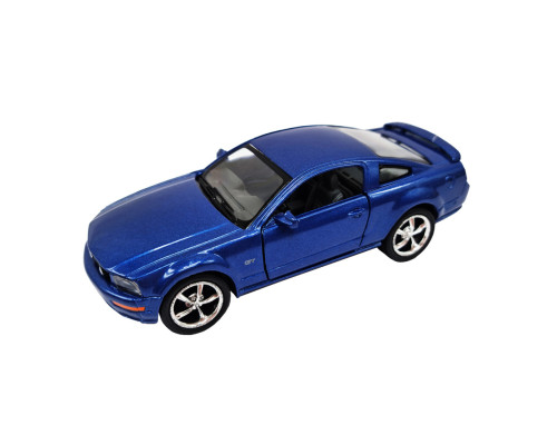 Інерційна машинка FORD MUSTANG GT 2006 Kinsmart КТ5091, 1:42 Синій