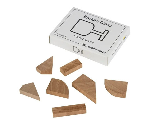 Набір дерев'яних головоломок "Wooden mini puzzle set #2" set2en 6 штук
