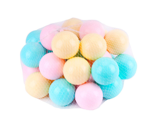 Набор шариков для сухих бассейнов ТехноК 5538TXK 60 мм 30 шт в сетке