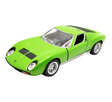 Коллекционная машинка "Lamborghini Miura P400 SV" KT5390W(Green) масштаб 1:42