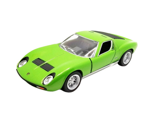 Колекційна машинка "Lamborghini Miura P400 SV" KT5390W(Green) масштаб 1:42