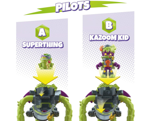 Игровой набор Супербот Трешер Superthings S PSTSP116IN60 робот, казум-кид, фигурка