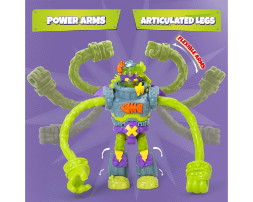 Игровой набор Супербот Трешер Superthings S PSTSP116IN60 робот, казум-кид, фигурка