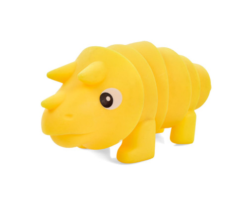 Дитяча іграшка-антистрес "Динозавр" TD2023140(Yellow) розмір 13 см