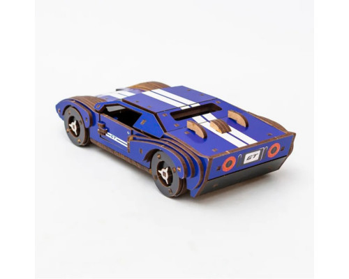 Деревянный 3D конструктор Fast car Gt Puz-26915, 164 детали