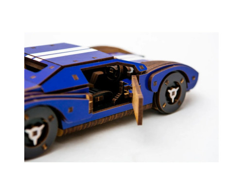 Деревянный 3D конструктор Fast car Gt Puz-26915, 164 детали