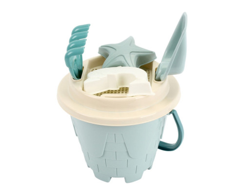 Дитяча іграшка "Набір для гри з піском" 1560TXK пасочки, лопатка, граблі