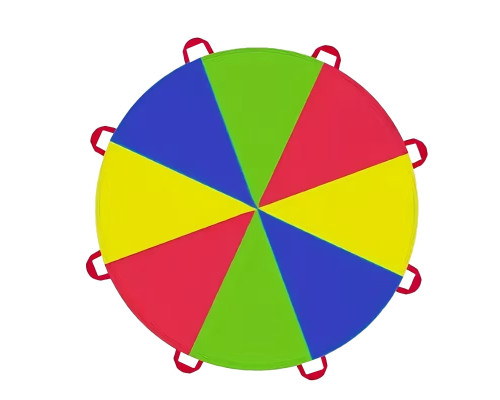 Развивающая игра "Парашют" 108-147 разноцветный 2 метра