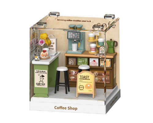 Конструктор-румбокс Кав'ярня Mini House 8034-MH серії "Інтер'єр Міні"