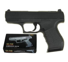 Дитячий пістолет на кульках "Walther P99" Galaxy G19 Метал, чорний