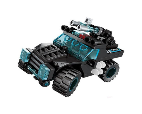 Дитячий Конструктор Qman 1413-1-8 транспорт, зброя, 95 дит.  Magnetic Storm Humvee