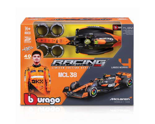 Авто-конструктор MCLAREN MCL38 Bburago 18-28511 масштаб (1:24)