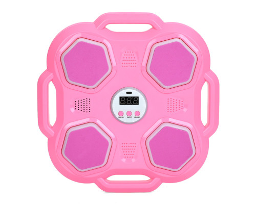 Настінний боксерський тренажер-мішень MS 4651(Pink) 2 боксерські рукавички