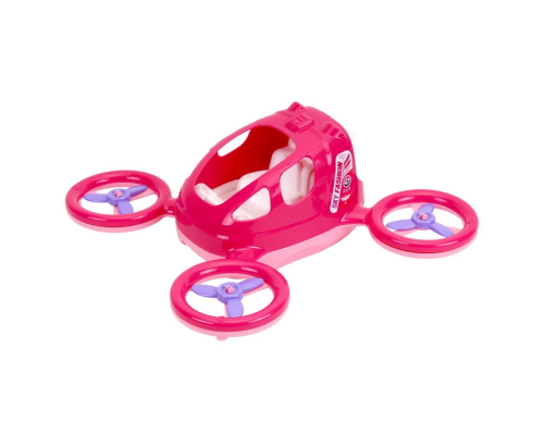 Дитяча іграшка "Квадрокоптер" ТехноК 7976TXK на коліщатках  Рожевий