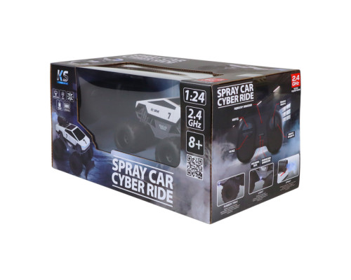 Автомобіль на радіокеруванні Spray Car Cyber ​​Ride KS Drive SL-6076RH вихлопна пара