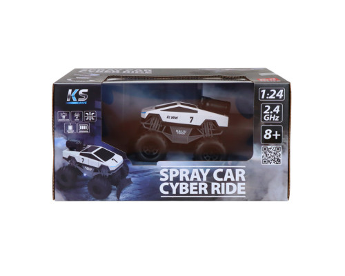 Автомобіль на радіокеруванні Spray Car Cyber ​​Ride KS Drive SL-6076RH вихлопна пара