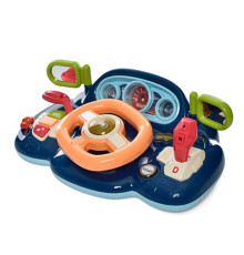 Дитячий ігровий Автотренажер 3 в 1 CY-7076B звуки машини, гальма Синій