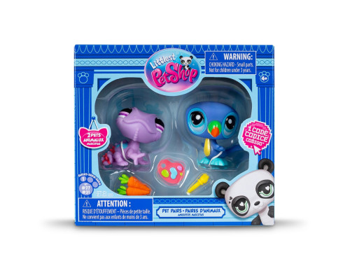 Ігровий набір "Друзі по мистецтву" Littlest Pet Shop 00507 аксесуари та 2 фігурки